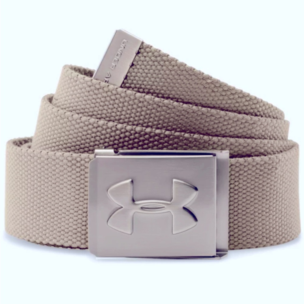 🆕NWOT Under Armor Webbed Belt in White